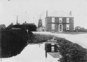 Old mills and village pond, North End 